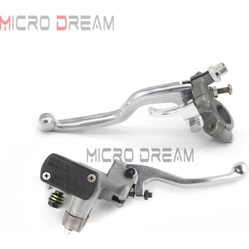 7/8" 22mm Handlebars Motorcycle Brake Master Cylinder Clutch Levers for Honda CR CRF 125R 150R 250R 450R 250X 450X 500R