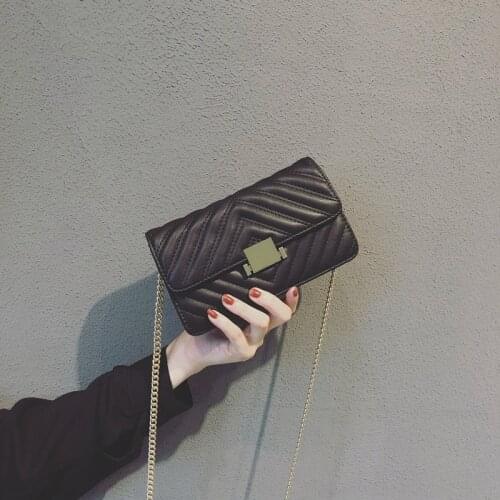 Crossbody Bags Womens Leather Shoulder Bag Casual Wallet Ladies Clutch Bag Shopping Hand Bags Chain Diamond Lattice Backpack