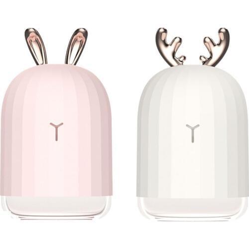 High Quality 220ML Ultrasonic Air Humidifier Aroma Essential Oil Diffuser for Home Car USB Fogger Mist Maker with LED Night Lamp