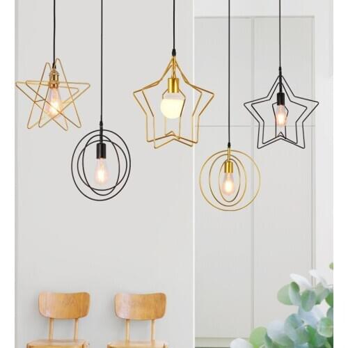 Vintage iron crystal crystal hanging lamp chandeliers ceiling lustres para quarto lamparas de techo colgante moderna