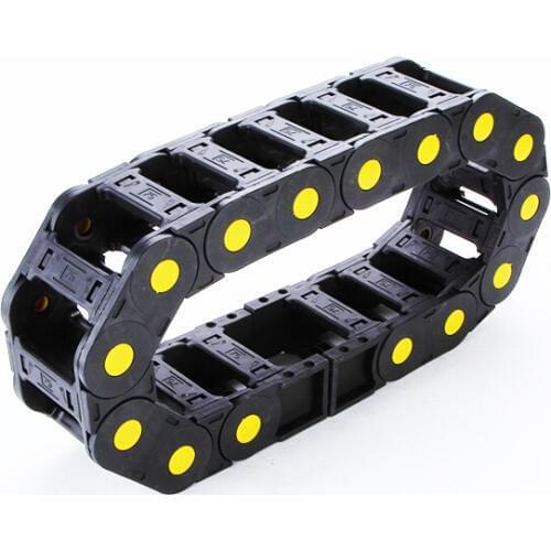 1 meter 35*60 Towline Enhanced Bridge-type Drag Chain with End Connectors for CNC Router Machine Tools
