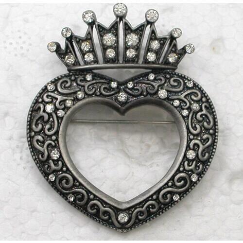 12pcs/lot Wholesale Fashion Brooch Crystal Rhinestone Crown Pin brooches C102125