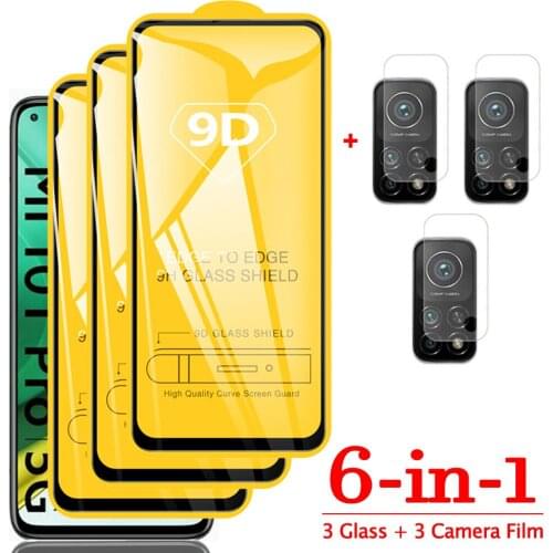 9d glass for mi10t lite tempered glass mi-10t camera protection mi 10t lite xiaomi 10t pro screen protector mi 10 t pro glass