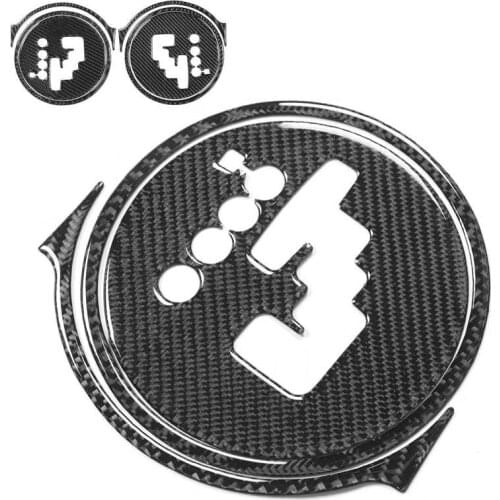 Car Interior Sticker /set Carbon Fiber Gear Shifter Panel Trim Decoration Fit for Mazda MX‑5 / Roadster NC 2009‑2015