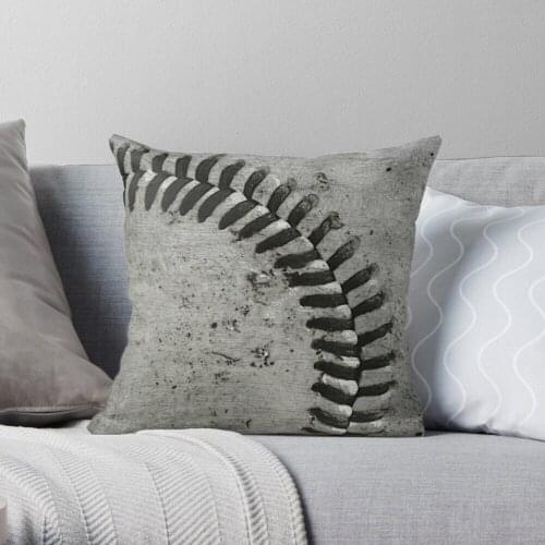 Baseball Throw Pillow Cushion Cover Polyester throw pillows case on sofa home living room car seat decor 45x45cm