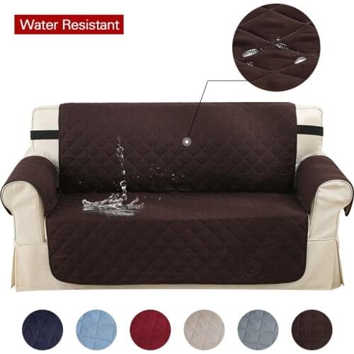 Waterproof Sofa Cover for Dogs Cat Pets Kids Armchair Couch Slipcover Furniture Armchair Anti Slip Sofa Mat