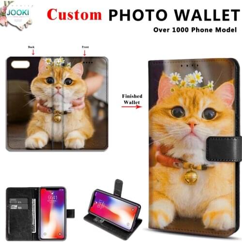 Vivo NEX3 personal photo Leather Magnetic Flip Wallet Case Cover For VIVO NEX 3 Customize Your Photo Wallet Design Cover