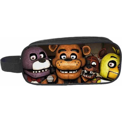 FNAF Handbags Freddy Chica Foxy Customized Women Men Teenagers Boys Girls Kid Toddler School Casual Pencil case Tote Bag Pouch