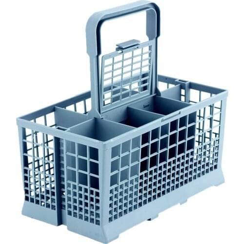 New Gray 1pcs Dishwasher Storage Box General Cutlery Basket Storage Box Kitchen Aid Spare Part Bowl Tableware Storage