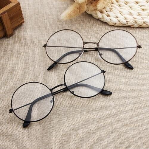 2021 New Round Eyeglasses Glasses Frame Women Clear Fake Glasses Eyeglass Round Eye Glasses Frames for Men