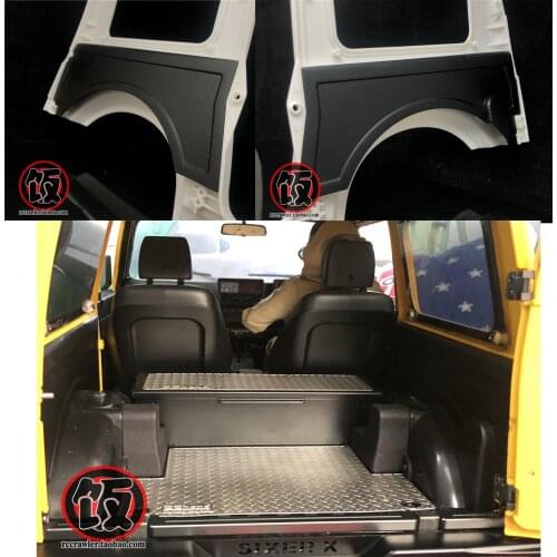 Interior decoration trim and trunk trim for 1/6 Capo Samurai Sixer1 parts RC CAR parts(left+right)