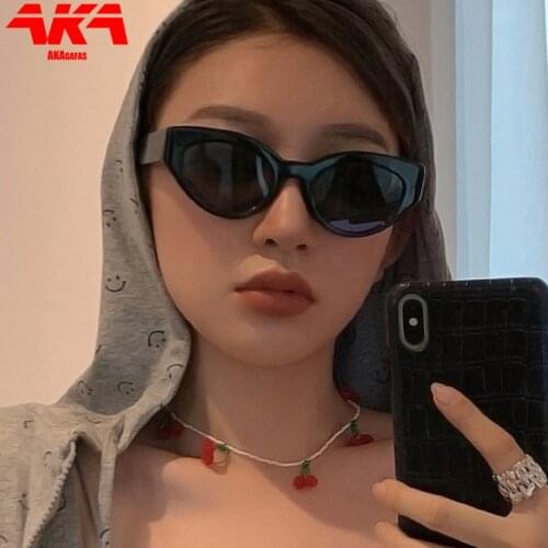 AKAgafas Cat Eye Sunglasses Women 2021 New Luxury Brand Shades Glasses Women Luxury Vintage Sunglasses Gafas De Sol Para Hombre