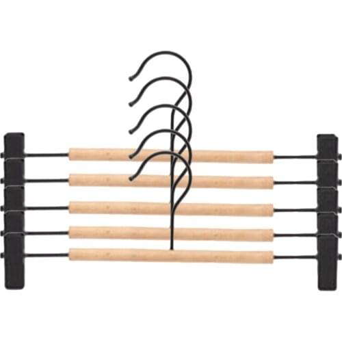 Hanger Built-in Closet Wardrobe Storage Rack Pants Hanger Wide Shoulder Seamless Hanger