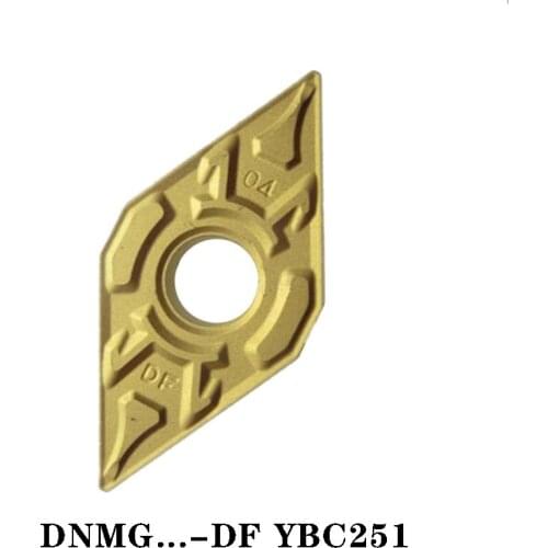 ZC DNMG DNMG110404-DF DNMG150408-DF DNMG150604-DF 100% Original High Quality Carbide Insert Lathe Cutter Turning Tool 10PCS