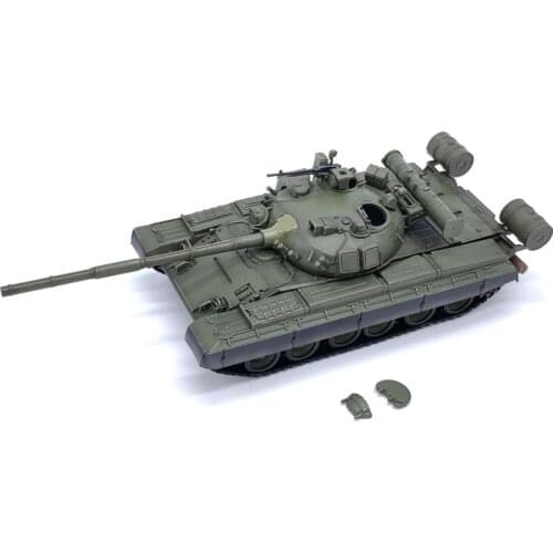 1/72 Scale Russian T80 Main Battle Tank Model Toys Diecast & Toy T80B Vehicle F Collectible Display Collectible Gift Souvenir