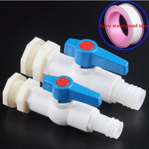 1Set 1/2" 3/4 to 4-25mm Aquarium Pagoda Connector Combination Valve Fish Tank Drain Joint Aquarium Hose Drainage Accessories