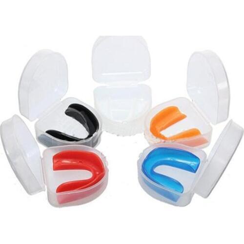 1 Set Adult Mouthguard Mouth Guard Teeth Protect For Boxing Football Basketball Karate Muay Thai Safety Protection Hot Sell