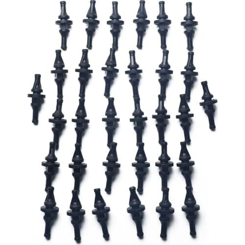 32 PCS Rubber Anti Vibration Mount Screw Pin Rivet,for PC Case Fans Anti Vibration