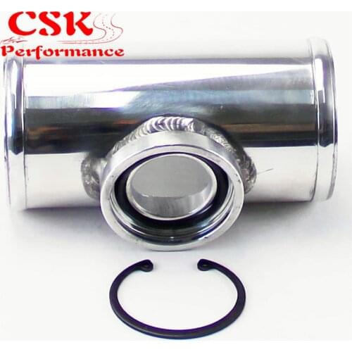 76mm 3" SSQV SQV Blow Off Valve Adapter BOV Turbo Intercooler Aluminum Pipe