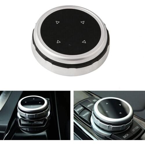 80% HOT SALES！！！Multi-media Control Knob Cover Trim for BMW M1ed 2 4 6 7 3 GT5 X1 X3 X4 X5 IDRIVE