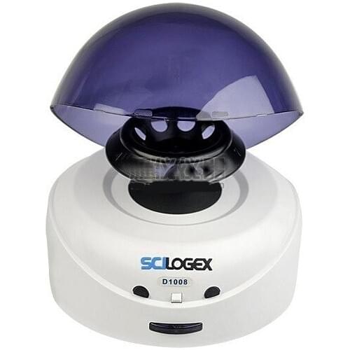 Free shipping SCILOGEX D1008E 7000rpm centrifuge Mini palm Centrifuge 7000 rpm Laboratory Centrifuge