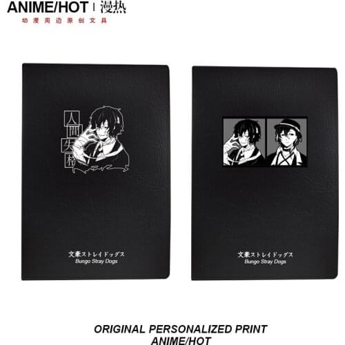 Anime Bungo Stray Dogs Dazai Osamu Notebook Cosplay Paper Collectibles Handbook book School Student Prop Costume Notebooks Prop