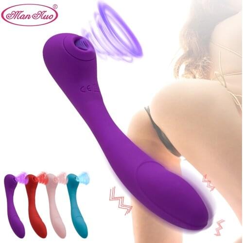 Man Nuo Clitoral Vibrator for Women Vagina Sucking Sucker Oral Stimulation Female Masturbation Orgasm G Spot Sex Shop for Couple