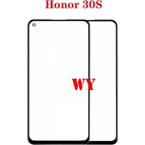 Original For Huawei Honor 30S cover plate mobile phone touch handwriting external screen glass control panel