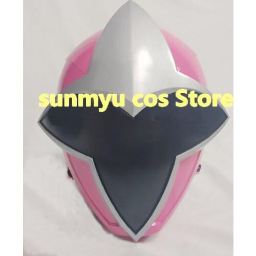 Shuriken Sentai Ninninger Pink Peach Ninja Cosplay Custom Size Halloween helmet mask resin material