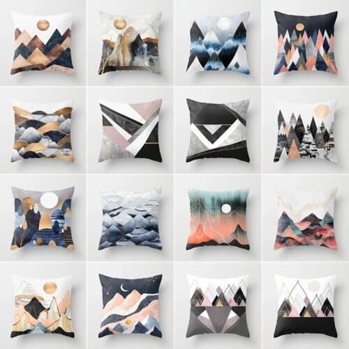 Nordic ins wind pillow sofa velvet cushion square