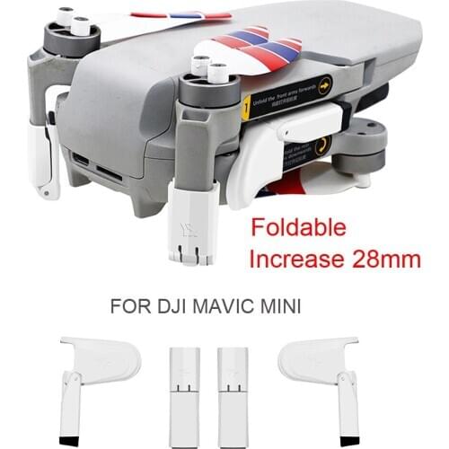 For DJI Mavic Mini Extended Landing Gear Leg Support Protector Extensions for DJI Mavic Mini Drone Accessories