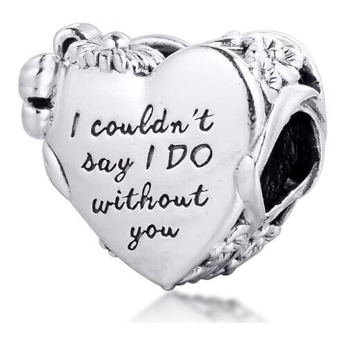 Winter Collection Heart Shaped Charm Daughter Fashion Body Aesthetic Friends Female Hot Sale Pendant Silver 925 Beads for Women