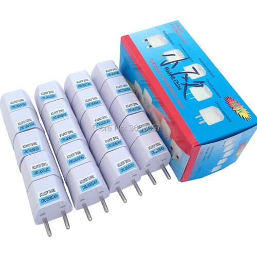 1000pcs New Universal UK EU AU CN to US Adapter USA Travel Charger EU Adapter AC Power Plug Converter Free DHL