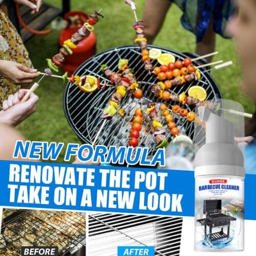 30/100ml Degreaser Cleaner Cooker Hood Oven Ventilator Removes Stubborn Grease Grime BBQ Barbecue Cleaner Kitchen Cleaning Tools