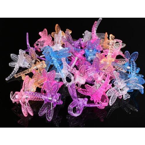 30Pcs Dragonfly Orchid Clips Orchid Grower Support Cute Garden Plant Flower Vine Support Clips