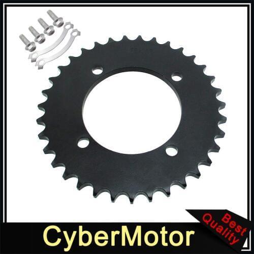 428 76mm 35T Rear Sprocket For Chinese Piranha DHZ CRF50 Pit Dirt Bike 50cc 70cc 90cc 110cc 125cc 140cc 150cc 160cc 170cc 190cc
