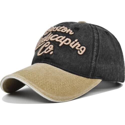 [DIFF COOL]New Womens Mens Outdoor Cotton Cap High Quality Embroidered Unisex Fishing Baseball Caps Adjustable For Summer Male