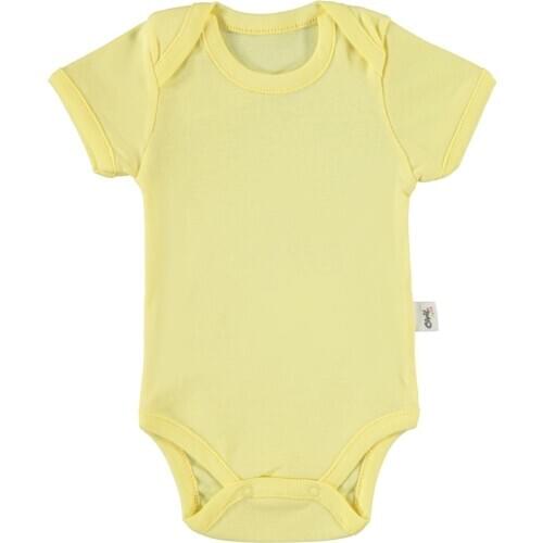 Civil Bodysuit With Short Sleeves For Babies