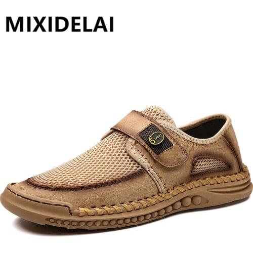 New Summer Men Sneakers Fashion Spring Men Casual Shoes Comfortable Mesh Mens Shoes Outdoor Lightweight Walking Shoes Size 46