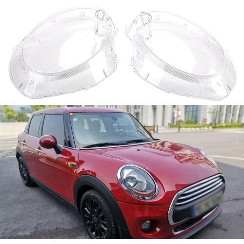 Headlight Lens Cover PC Lampshade For BMW Mini Cooper R56 Hatchback 2009-2013