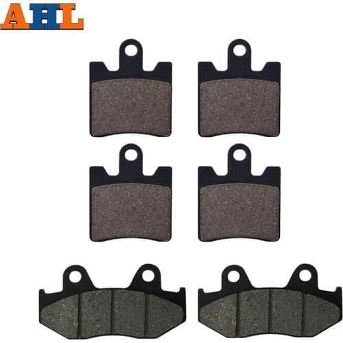AHL Motorcycle Front and Rear Brake Pad For SUZUKI AN250 Burgman Skywave K1 K2 W X Y AN400 K3 K4 K5 K6 AN 250 400