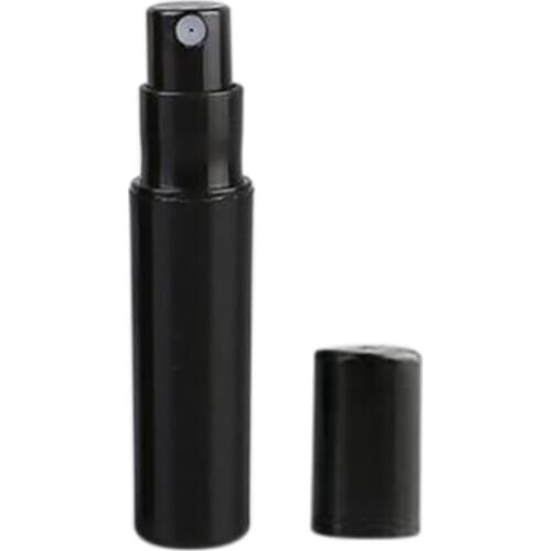 100Pcs / Lot 2Ml Black Plastic Perfume Spray Bottle Sample Spray Sprayer Atomizer Perfume Bottle