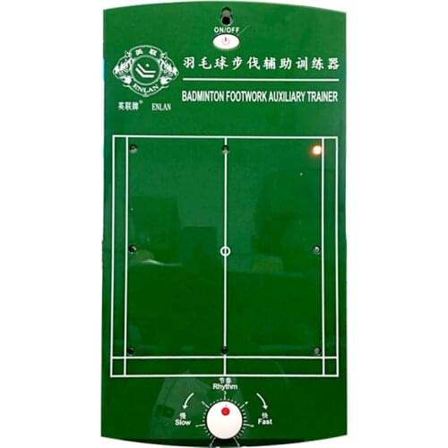 2*AAA Buttery Professional Badminton Running Step Auxiliary Training Machine Portable LED Indicator Light Device Toolkit Trainer