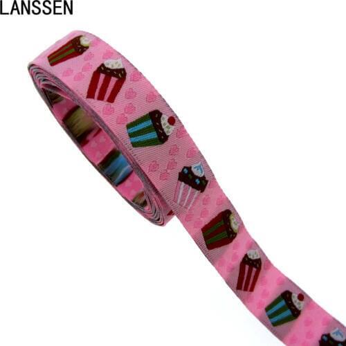 2Yards Fabric Jacquard Ribbon Trim 5/8" Cake Woven Brand Labels Craft Sewing Accessories 15mm