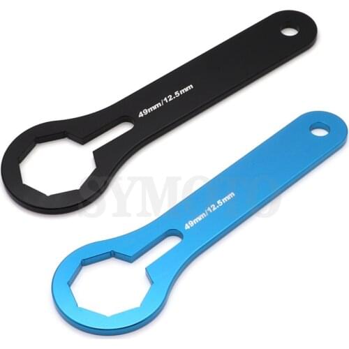 49mm Motorcycle Front Fork Cap Wrench Tool For Yamaha WR YZ 125 250 250F 450F 250X 250FX 125X 450FX Kawasaki KX EC250 EC300 XC