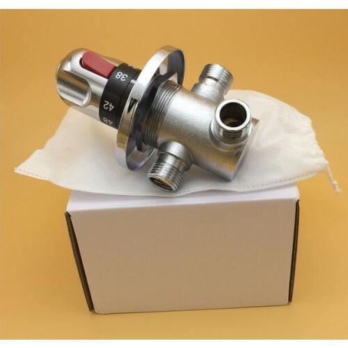 Wholesale DN15 1/2" Automatic thermostatic valve Thermostatic mixing valve Water Valve for water heater