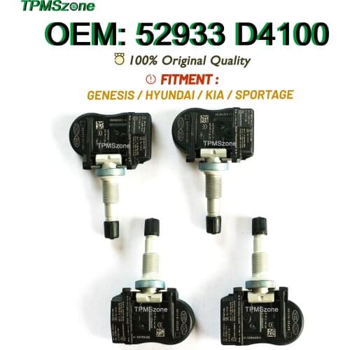 Car TPMS Monitor Sensor 52933-D4100 433MHz Tire Air Pressure Monitoring SystemFor Hyundai ELANTRA GRANDEUR I30 Kia 52933D4100