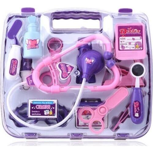 Children 's Home Puzzle Simulation Medicine Box Doctor Set Toys Boys Girls Gifts