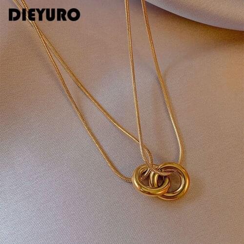 DIEYURO Punk Pendants