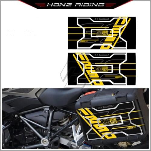For BMW Motorrad Vario Case 2004-2012 R1200GS R1250GS Box Decals 40 Yesr GS Motorcycle Trunk Sticker